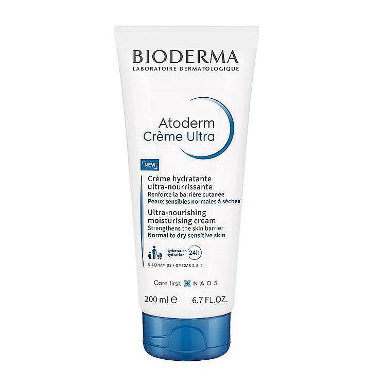 Autoderm moisturizing and repairing tube cream 200 ml Bioderma