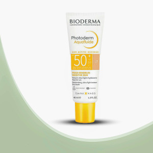 Bioderma Aqua Fluid colored sunscreen