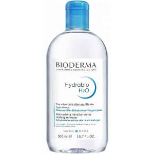 Hydrabio Bioderma blue micellar for dry skin model...